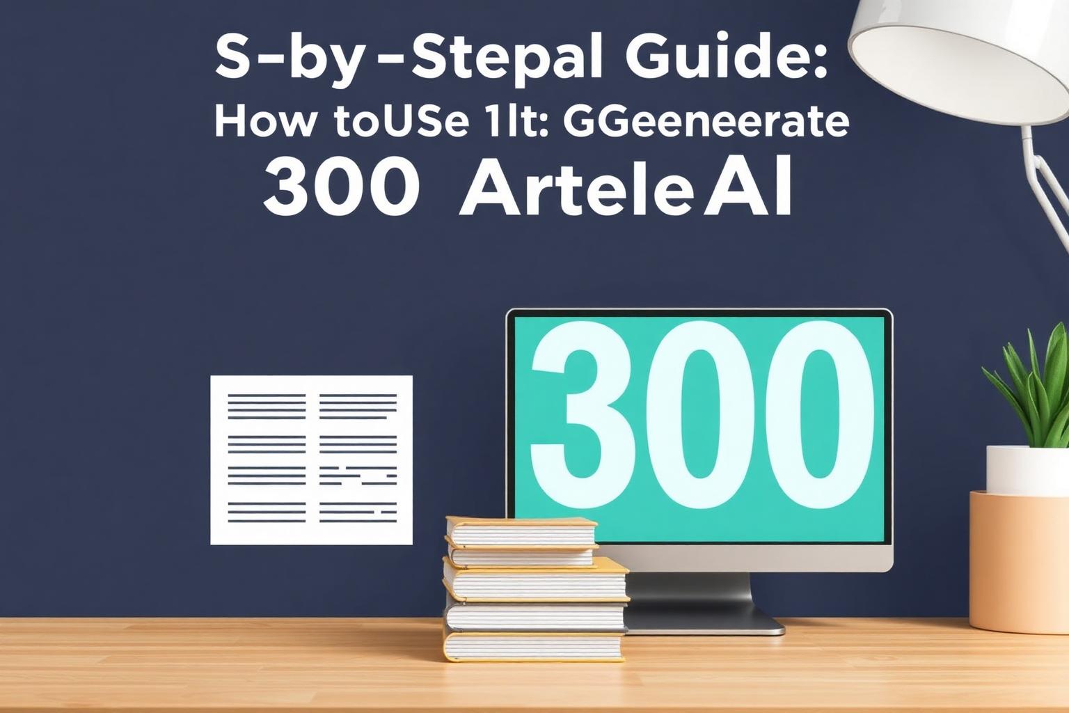 Step‑by‑Step Guide: How to Use AI to Generate 300 High‑Quality Articles Fast - how to use ai to generate 300 articles