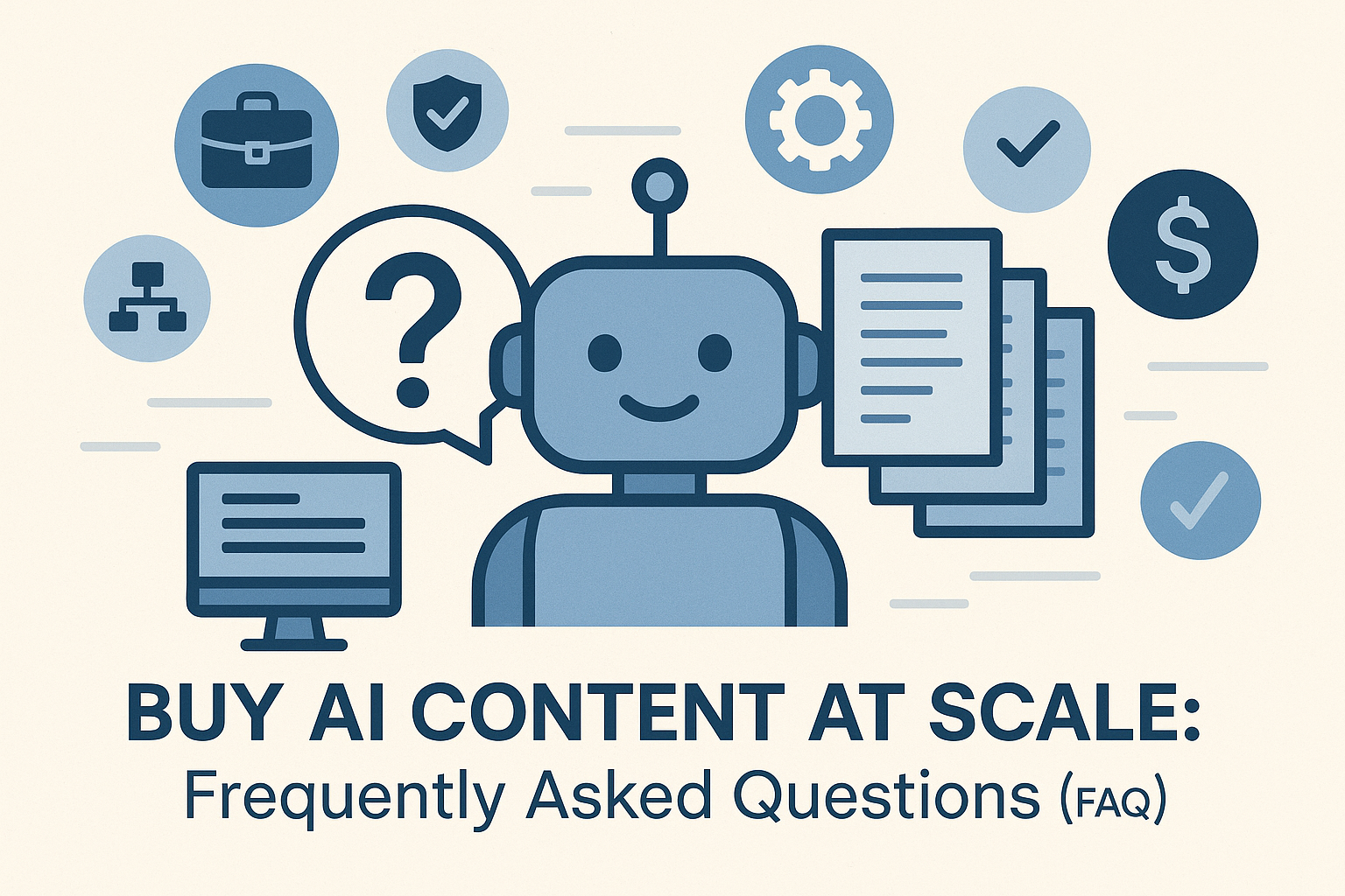 Buy AI Content at Scale: Frequently Asked Questions (FAQs) You Must Read - buy AI content at scale