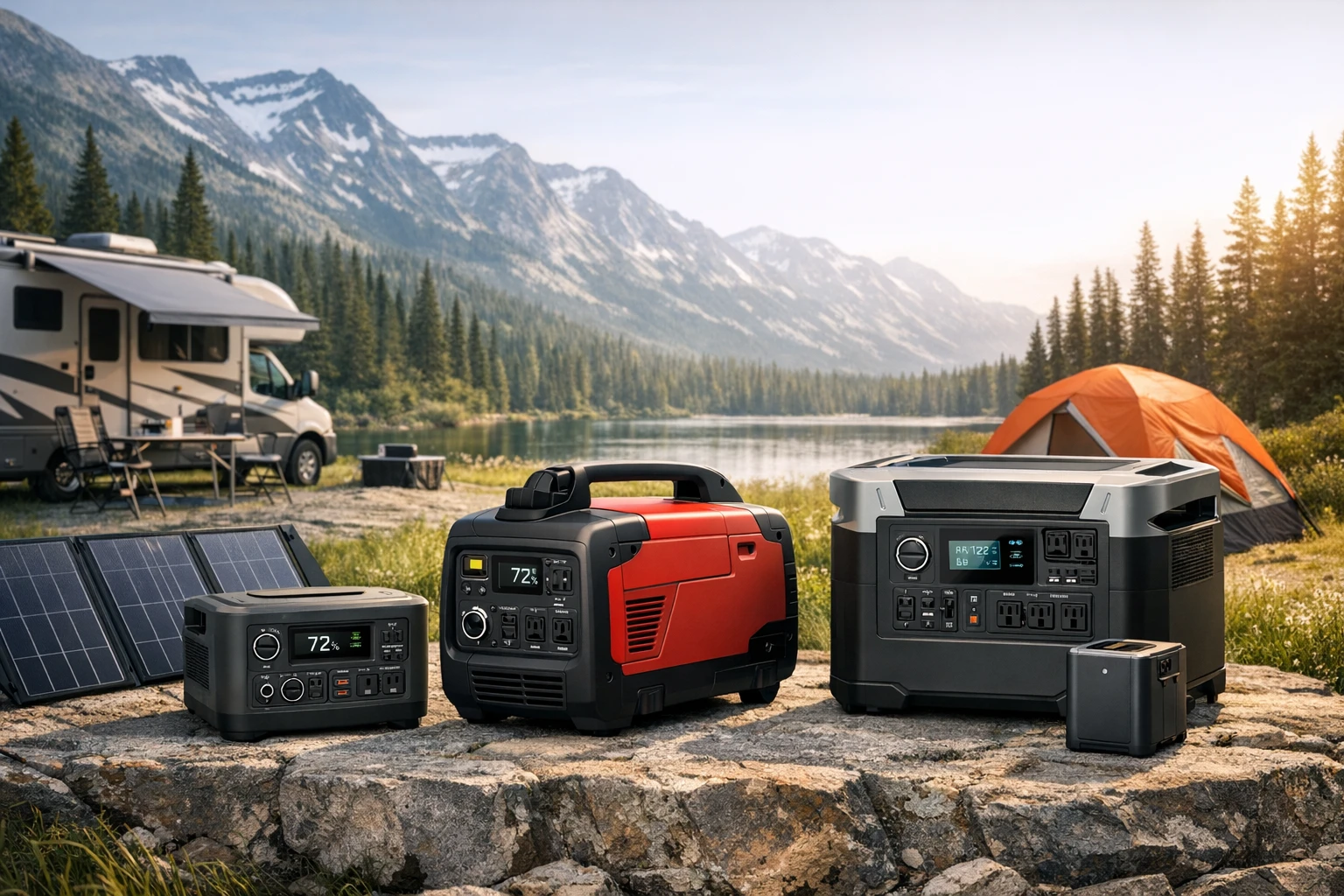 Top 12 Portable Power Stations, Generators & Batteries for RVs, Campers & Travel — 2026 Buyer's Guide