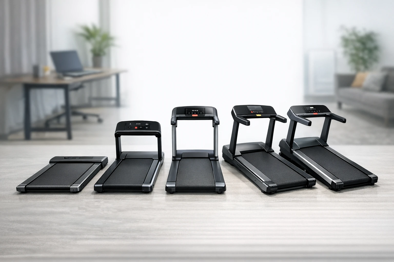 Under-Desk Treadmills Compared — Incline Walking Pads