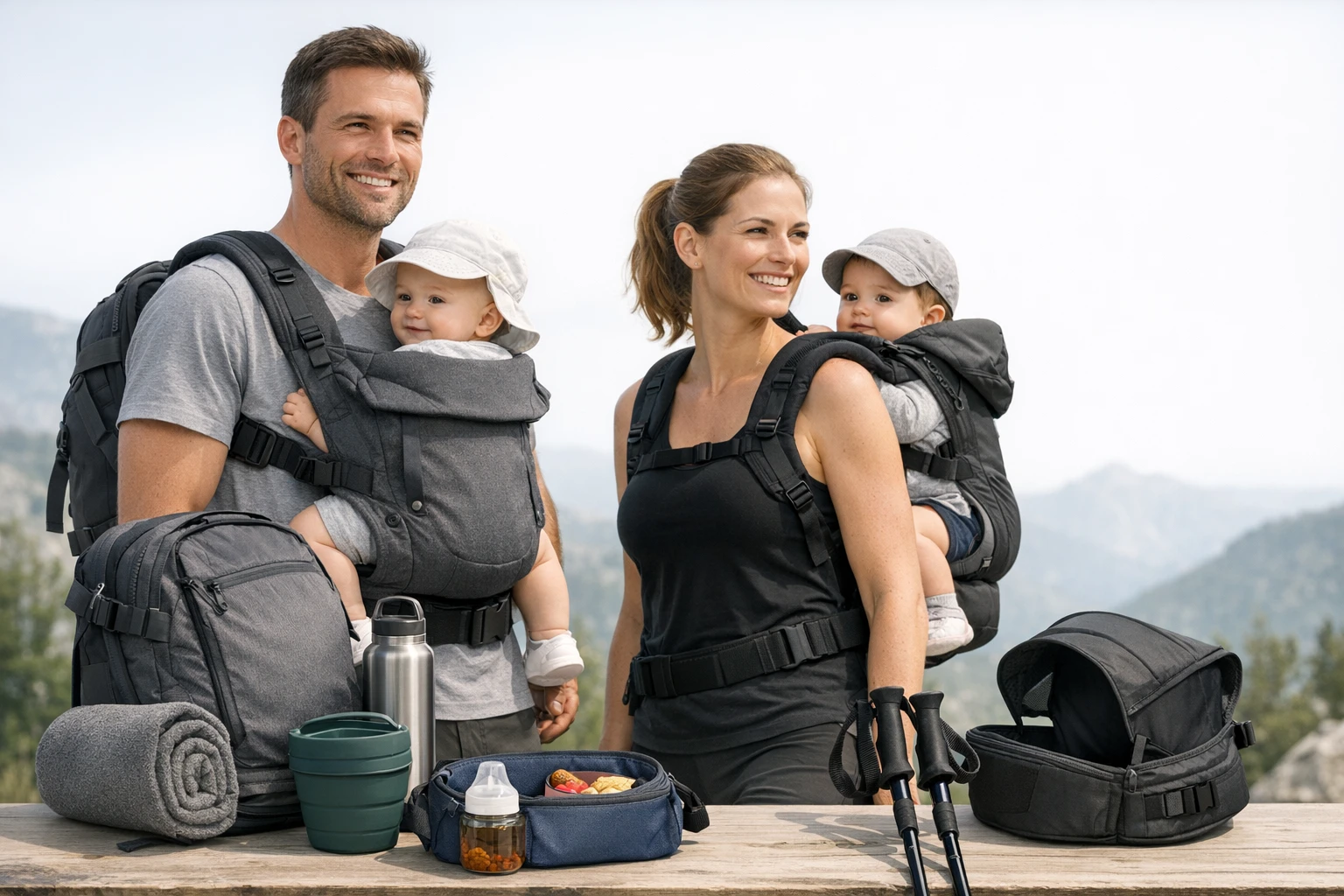 15 Best Ergonomic Baby Carriers & Must-Have Accessories for Active Parents (Hiking, Running & Travel)