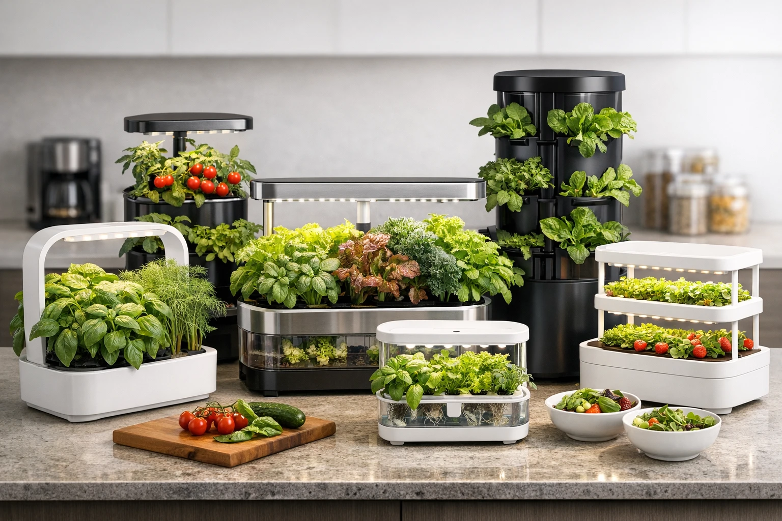 15 Best Indoor Hydroponic Gardening Systems: Space-Saving, Easy-to-Use Setups for Growing Fresh Herbs & Veggies