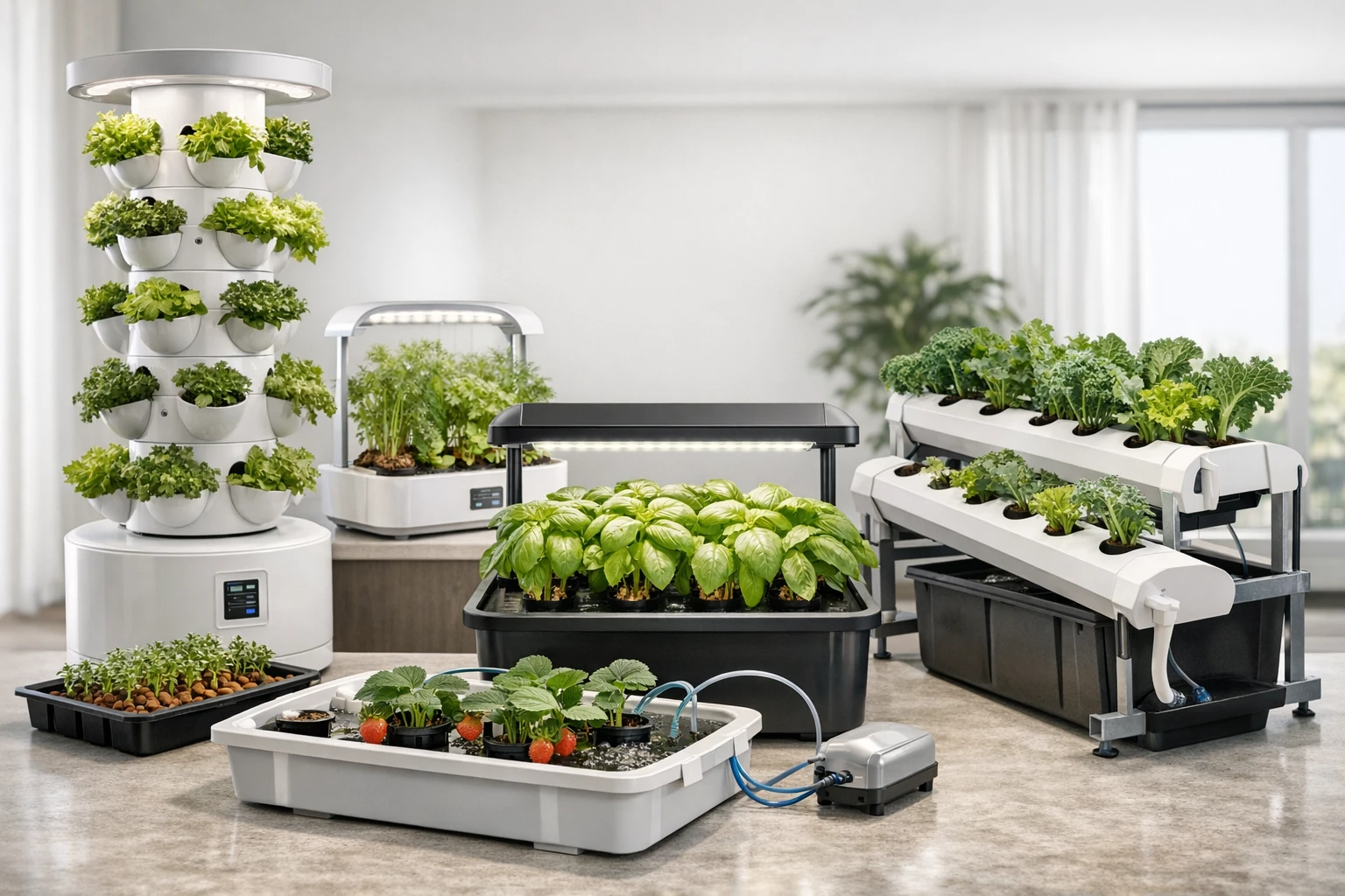 How to Choose & Set Up the Best Hydroponic Gardening Systems for Indoor Use - best Hydroponic gardening systems for indoor us