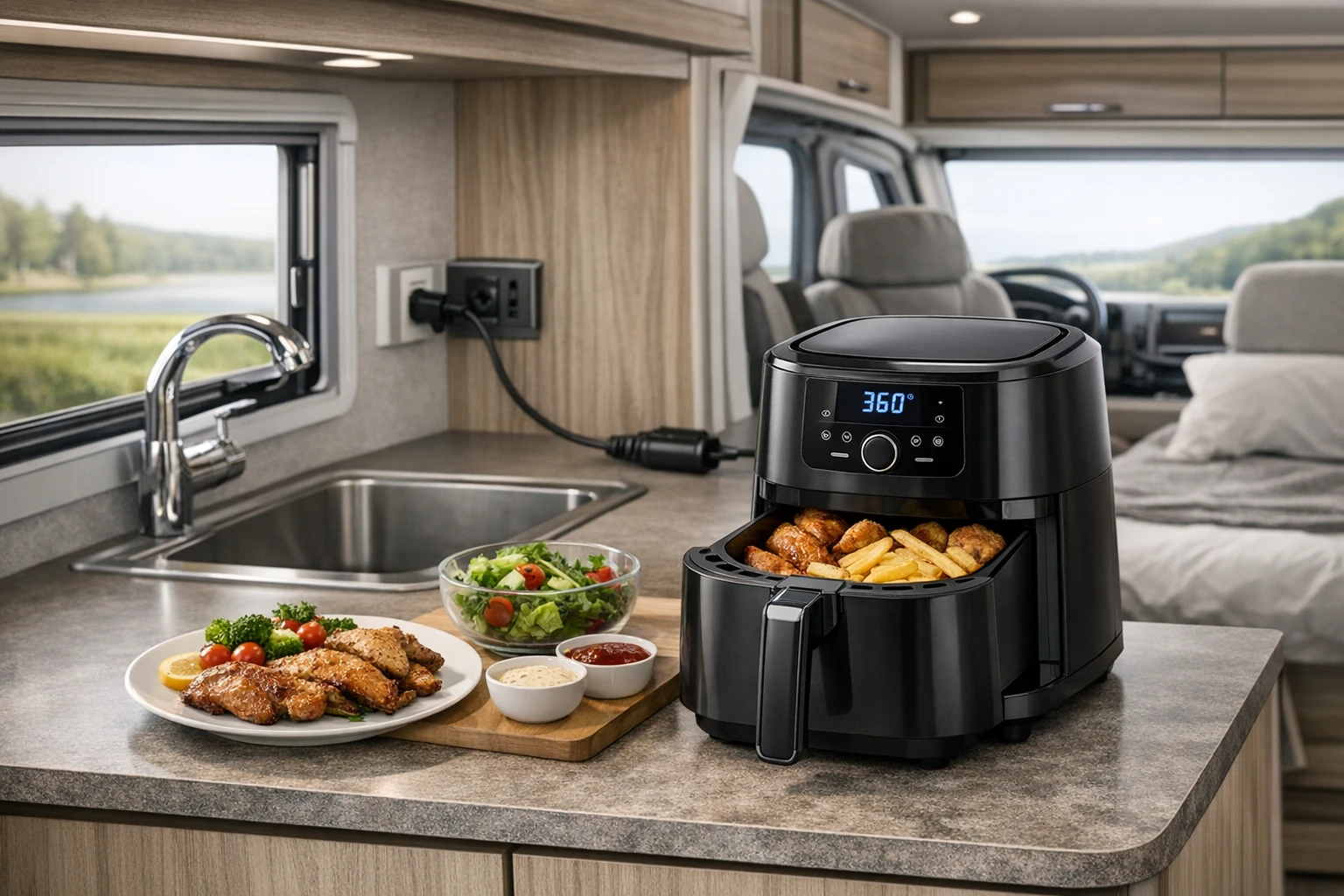 12V Air Fryer for RVs: The Ultimate Guide to Buying, Installing, and Cooking on the Road