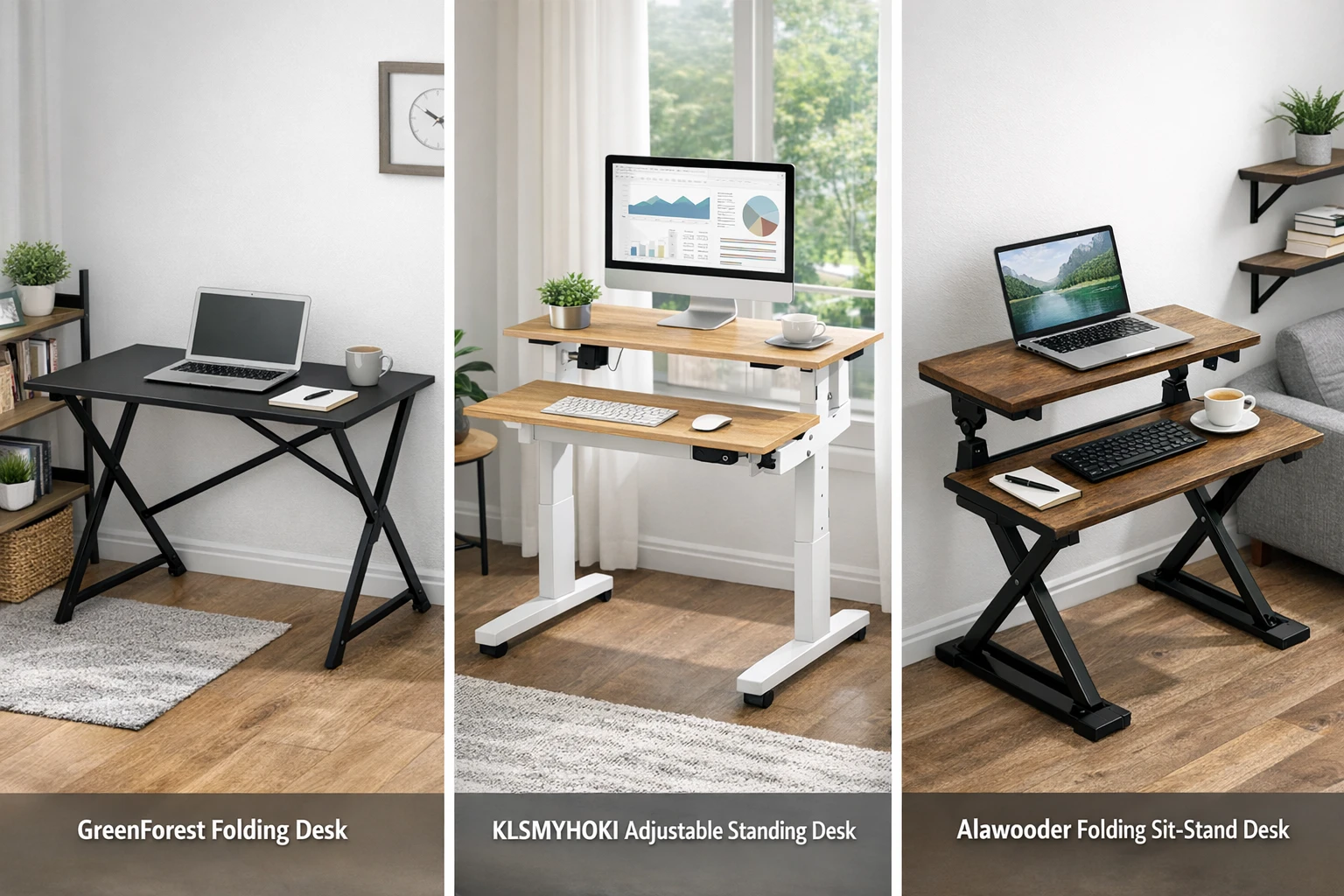 GreenForest vs KLSMYHOKI vs Alawooder: Best Compact Desk for Small Spaces