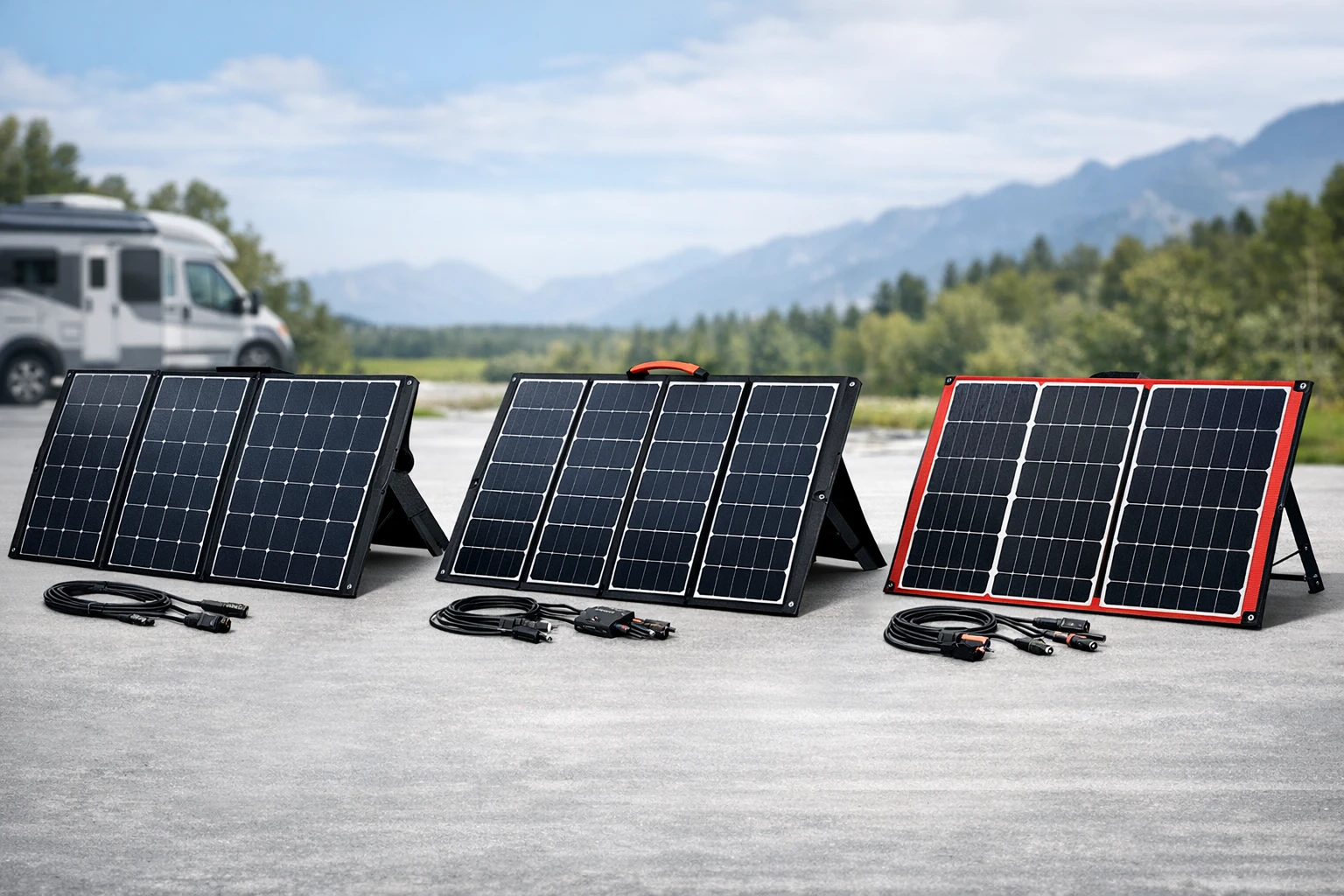 TWELSEAVAN vs ZOUPW vs DOKIO 200W Portable Solar Panels Comparison