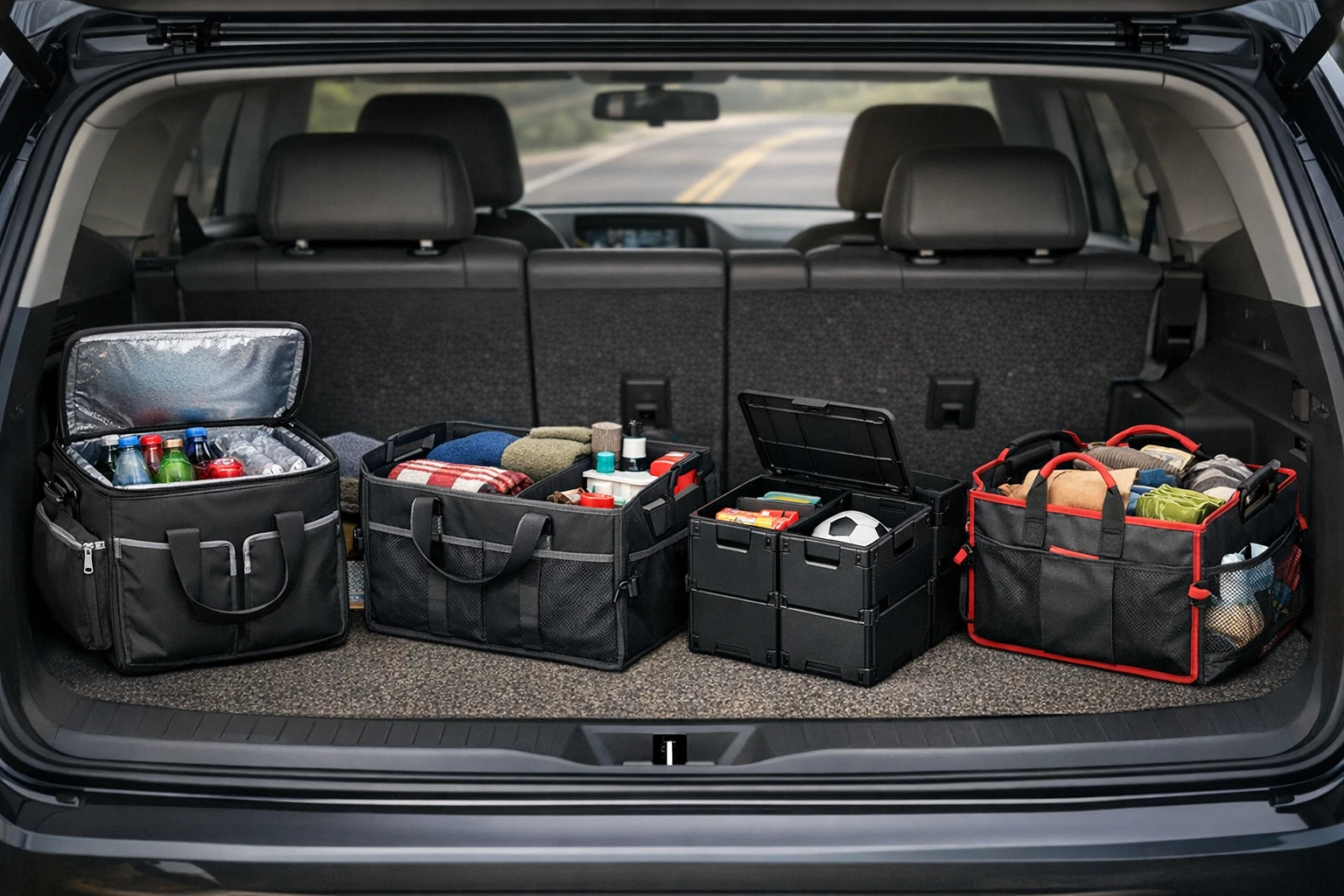 Durablez Trunk Cooler vs XL Organizer vs Rati Blocks vs Jorindes Collapsible