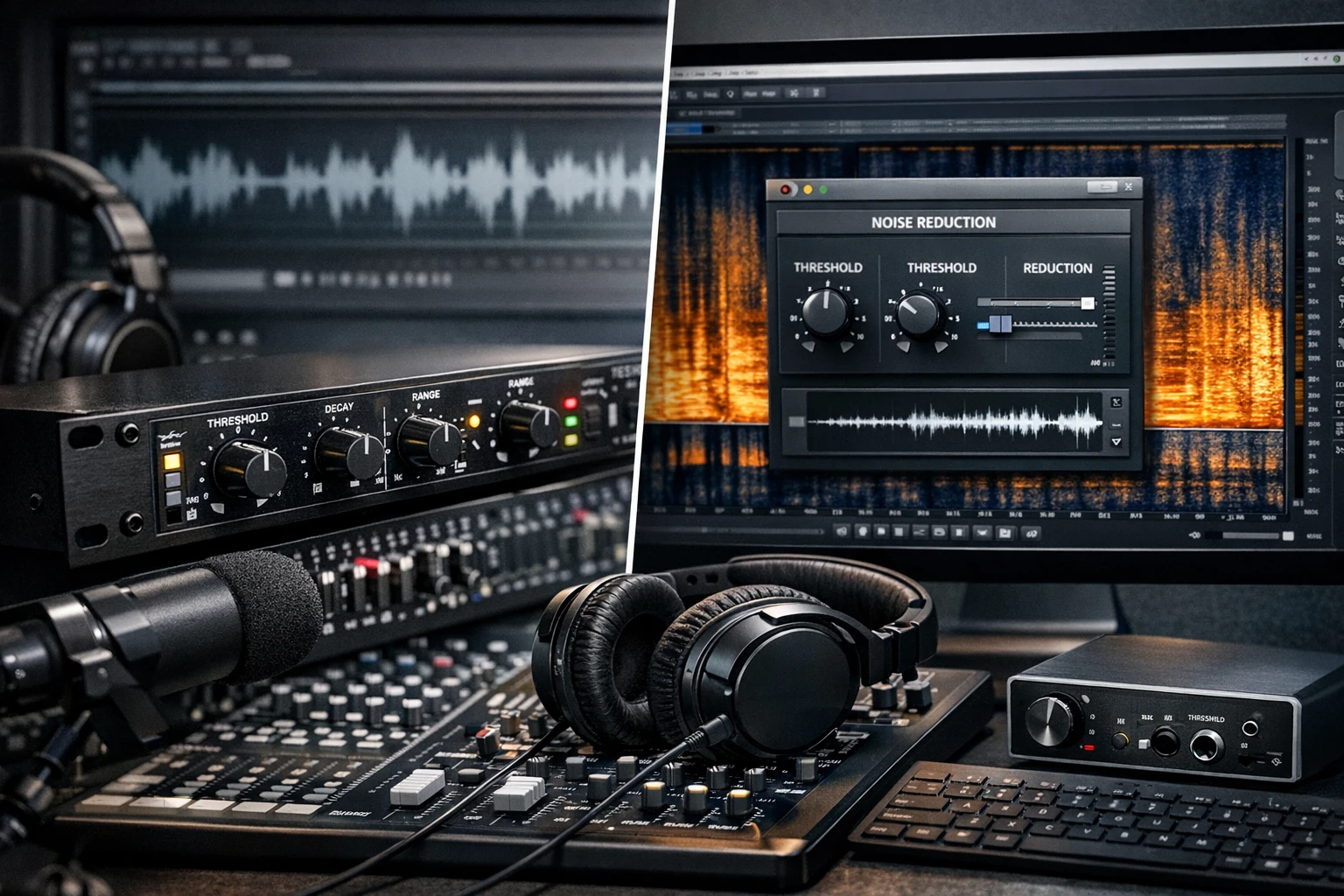 Noise Gates vs Plugins: Ultimate Guide to Cleaner Podcast Editing