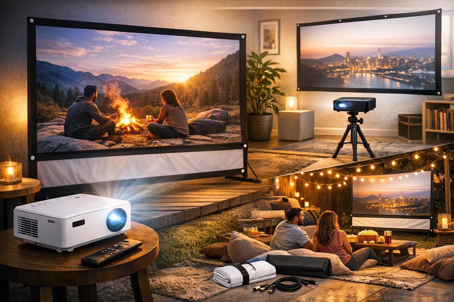 Top 12 Mini Projectors & Screens for Small Spaces 2026
