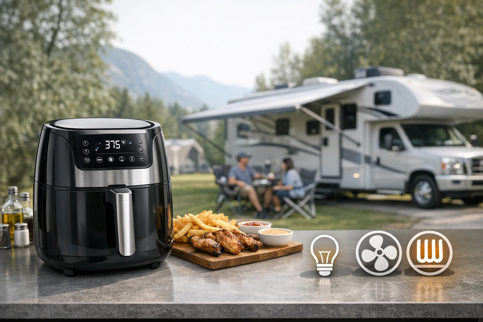 How to Choose the Right Wattage Air Fryer for Your RV