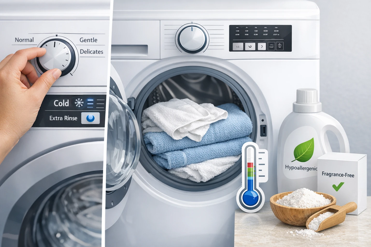 Eczema‑Friendly Laundry: Best Settings, Temps & Detergent