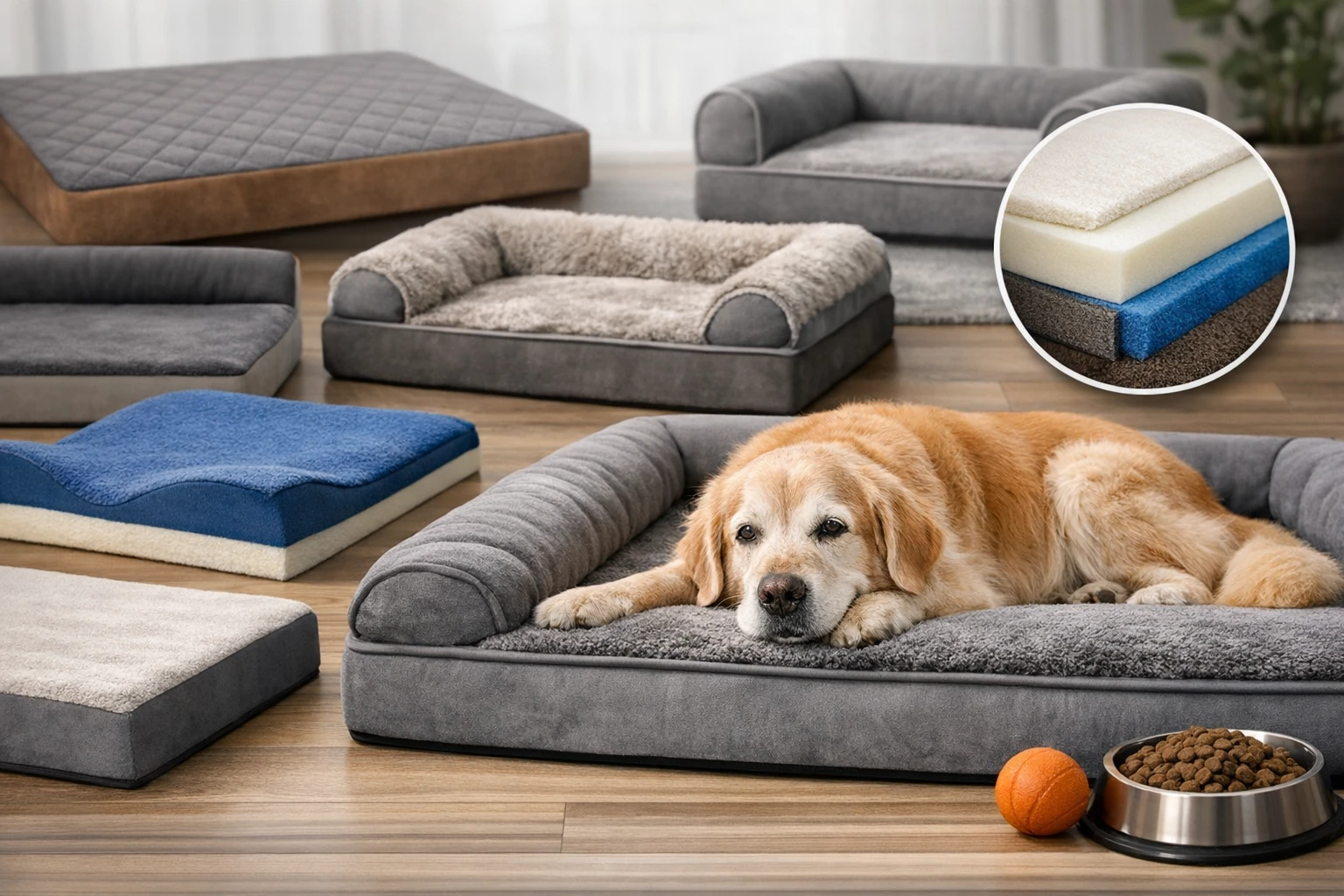 10 Best Orthopedic Dog Beds for Large Senior Dogs