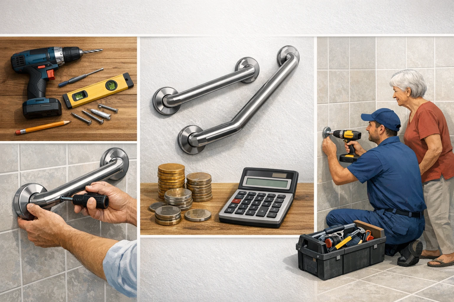 How to Calculate Grab Bar Installation Cost for Seniors: DIY vs Pro Price Guide