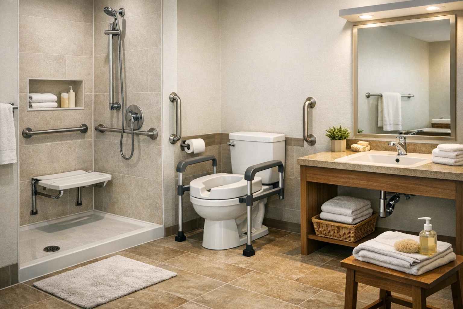 Accessible Bathroom Design for Seniors: Practical Guide