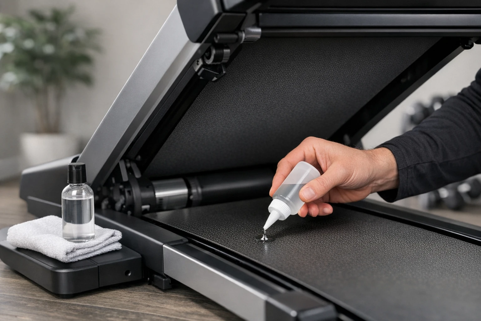 Lubricate a Folding Treadmill Belt for Quiet Performance