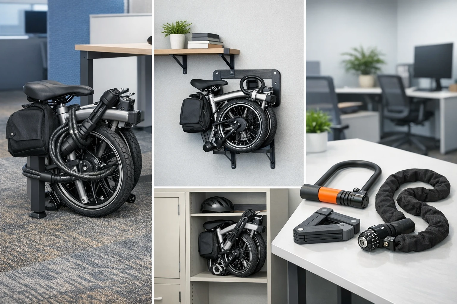 Secure a Folded Bike at Work: Expert Tips & Best Locks