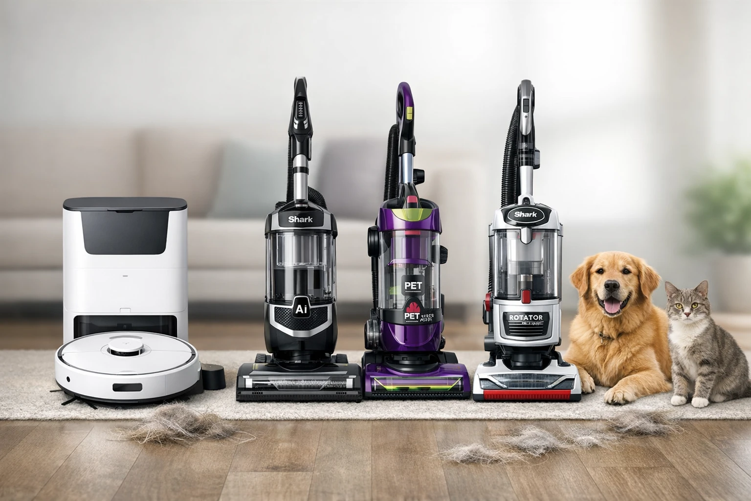 Roborock vs Shark vs Bissell: In‑Depth Comparison of Top Pet‑Friendly Vacuums