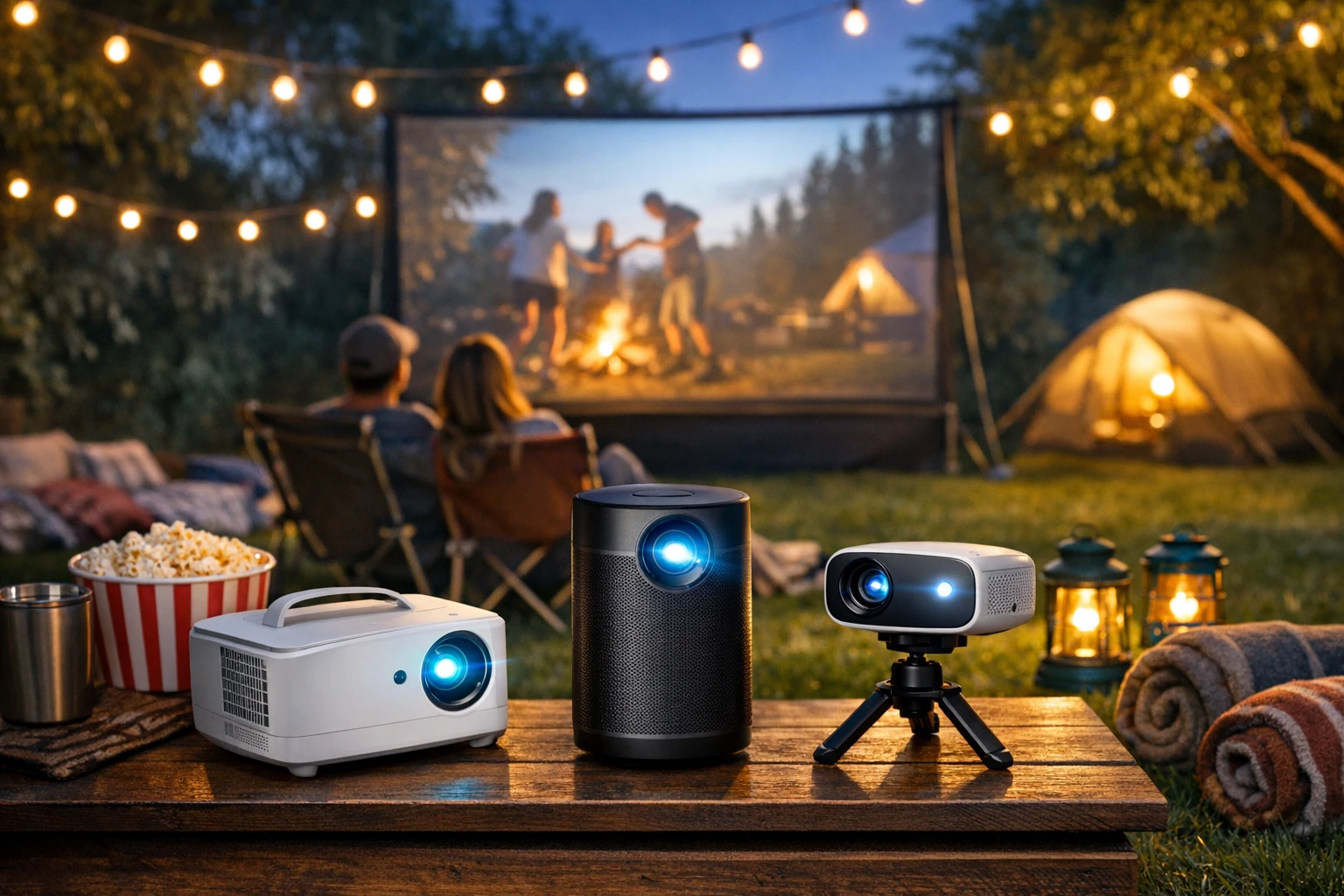 Top 10 Portable Projectors for Backyard Movies in 2026