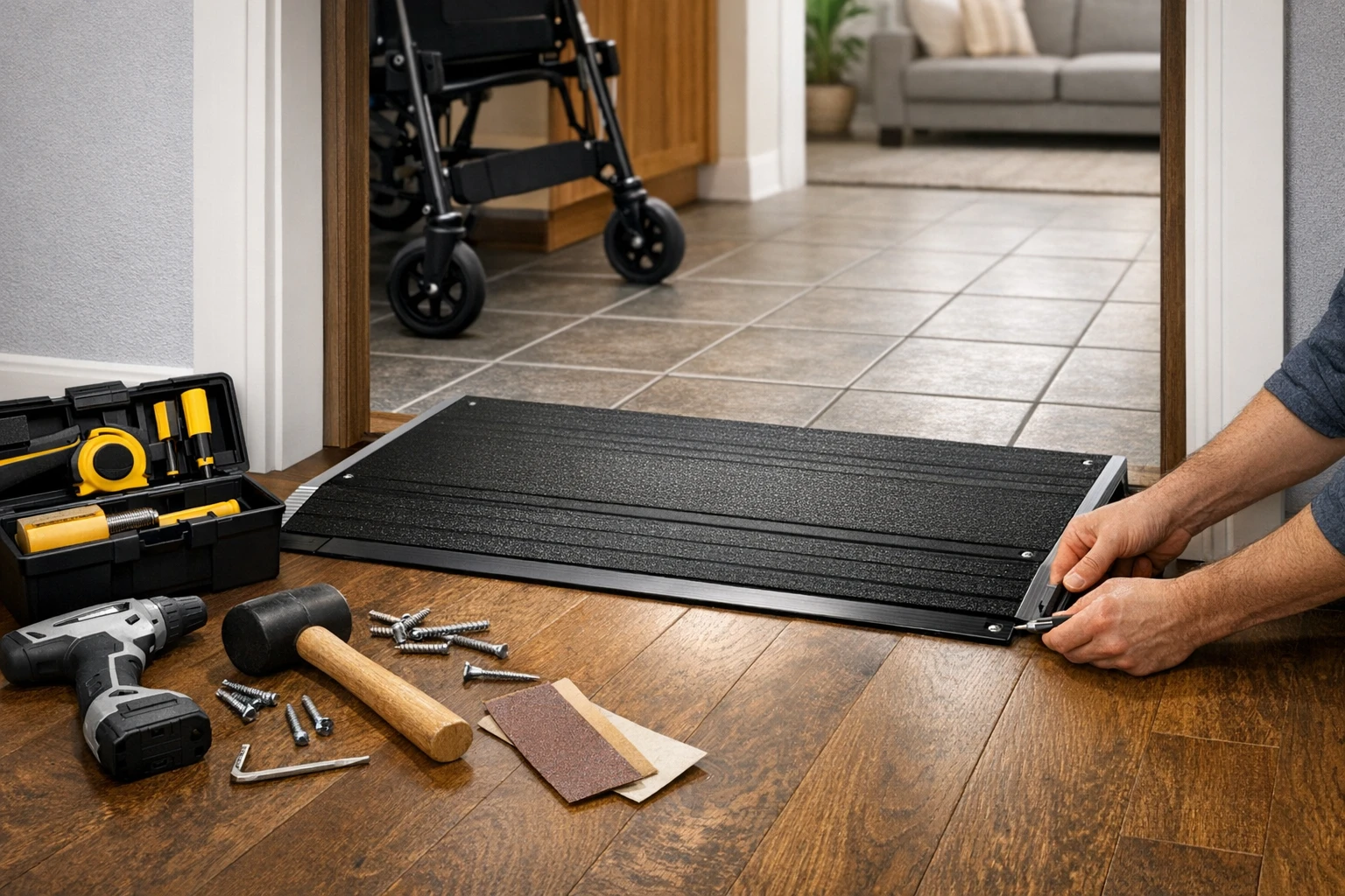 Install Threshold Ramps Inside Your Home: Step-by-Step DIY Guide
