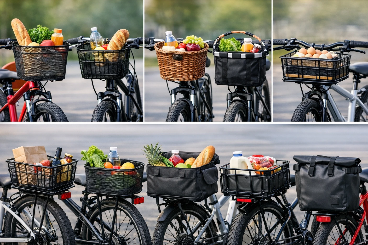 Schwinn vs LIQING vs Lunies vs CXWXC vs RAYMACE Bike Baskets: In‑Depth Comparison