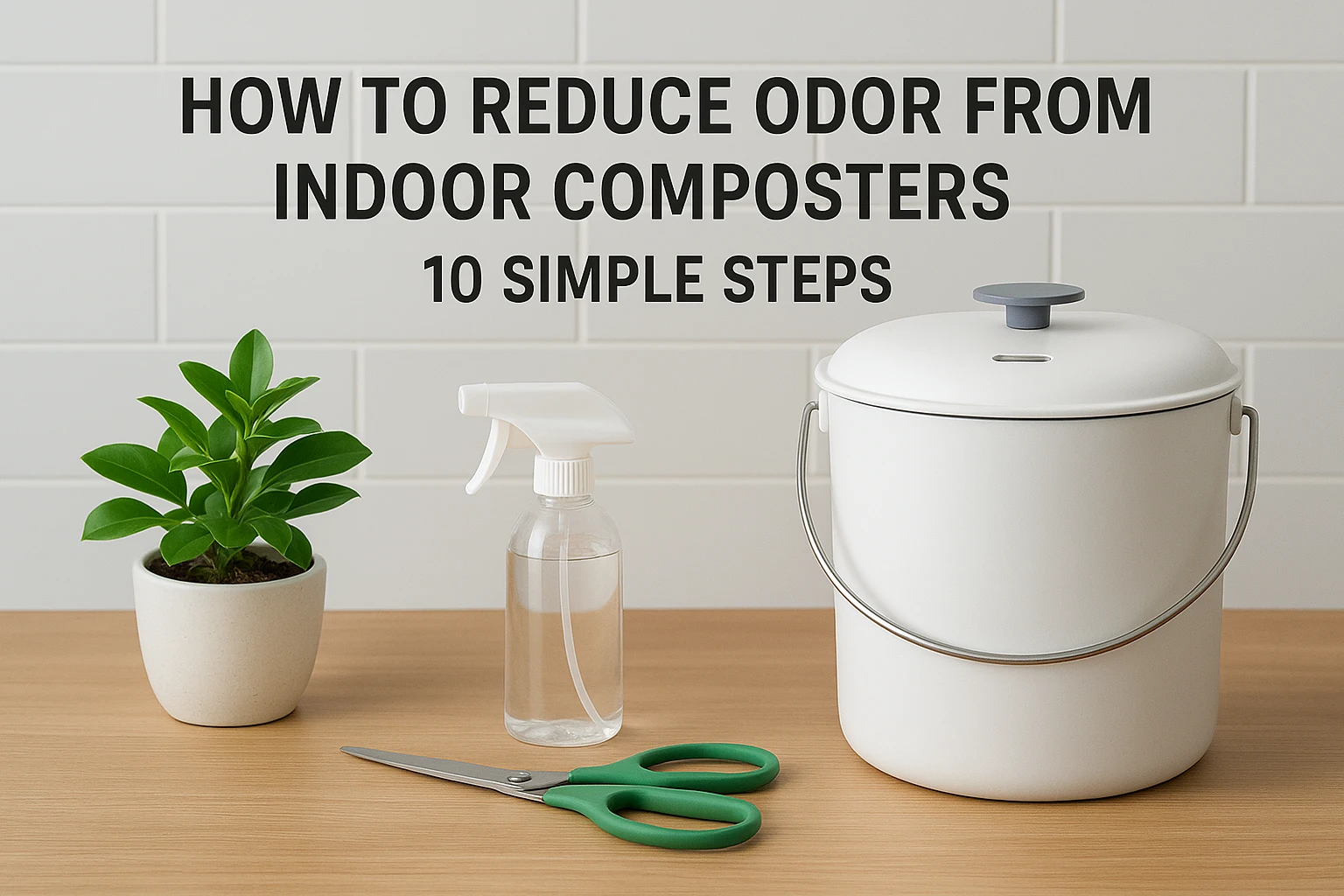 How to Reduce Odor from Indoor Composters: 10 Simple Steps