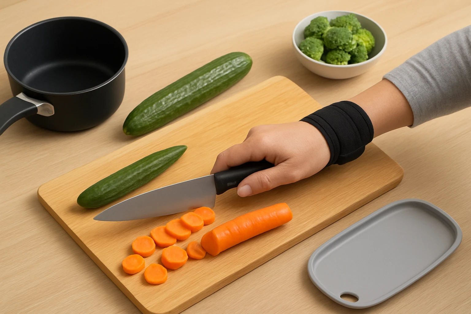 How to Cook One-Handed: Adaptive Techniques & Tools
