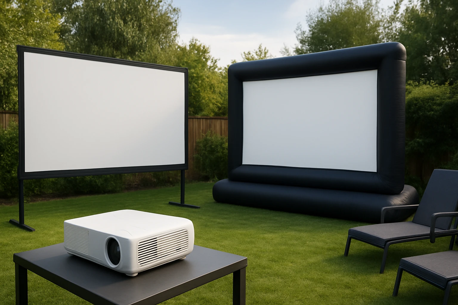 Backyard Projector Screen Size Calculator: Step‑by‑Step Guide