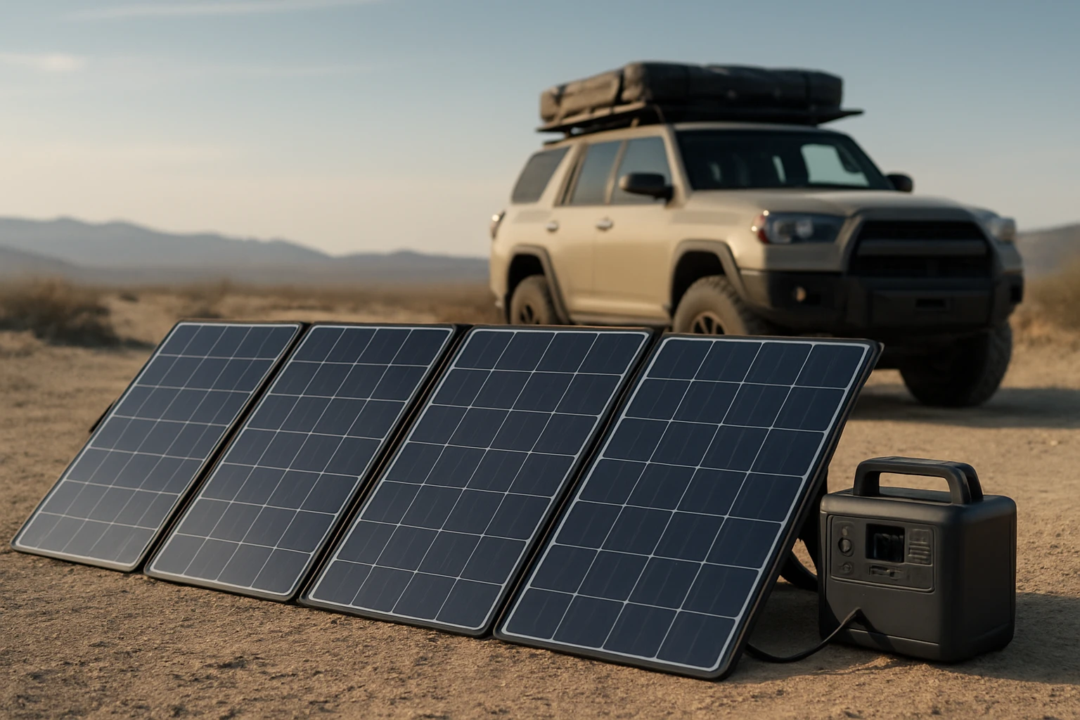 How to Set Up a Portable Solar Array for Overlanding