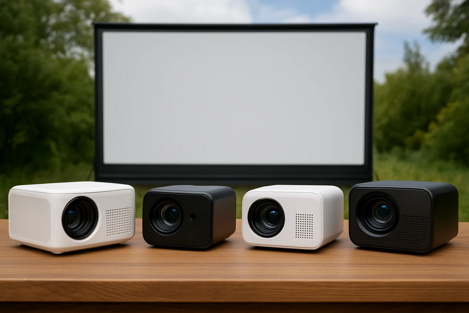 Mini Projector Showdown: Dxyiitoo, TMY, HAPPRUN, and Magcubic Compared