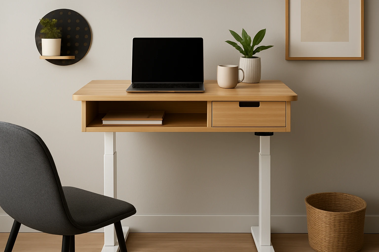 12 Best Small Standing Desks with Clever Storage for Small Spaces