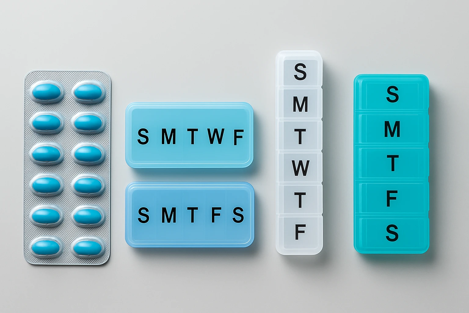 Sandhill vs Betife vs AUVON vs EziMedPil Pill Organizers: Detailed Comparison