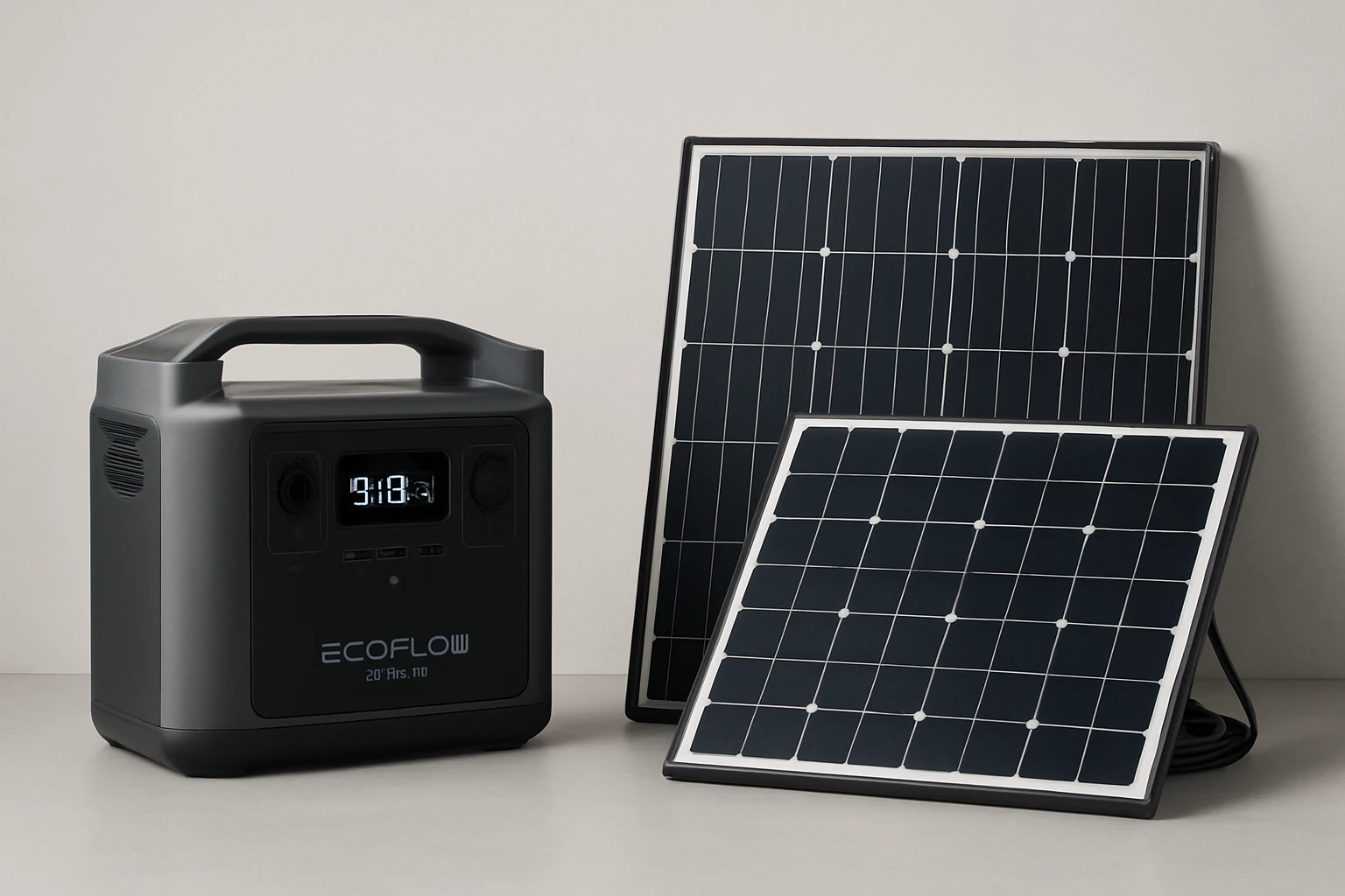 EF ECOFLOW DELTA 2 Max vs Renogy & DOKIO 200W Solar Kits – In‑Depth Comparison