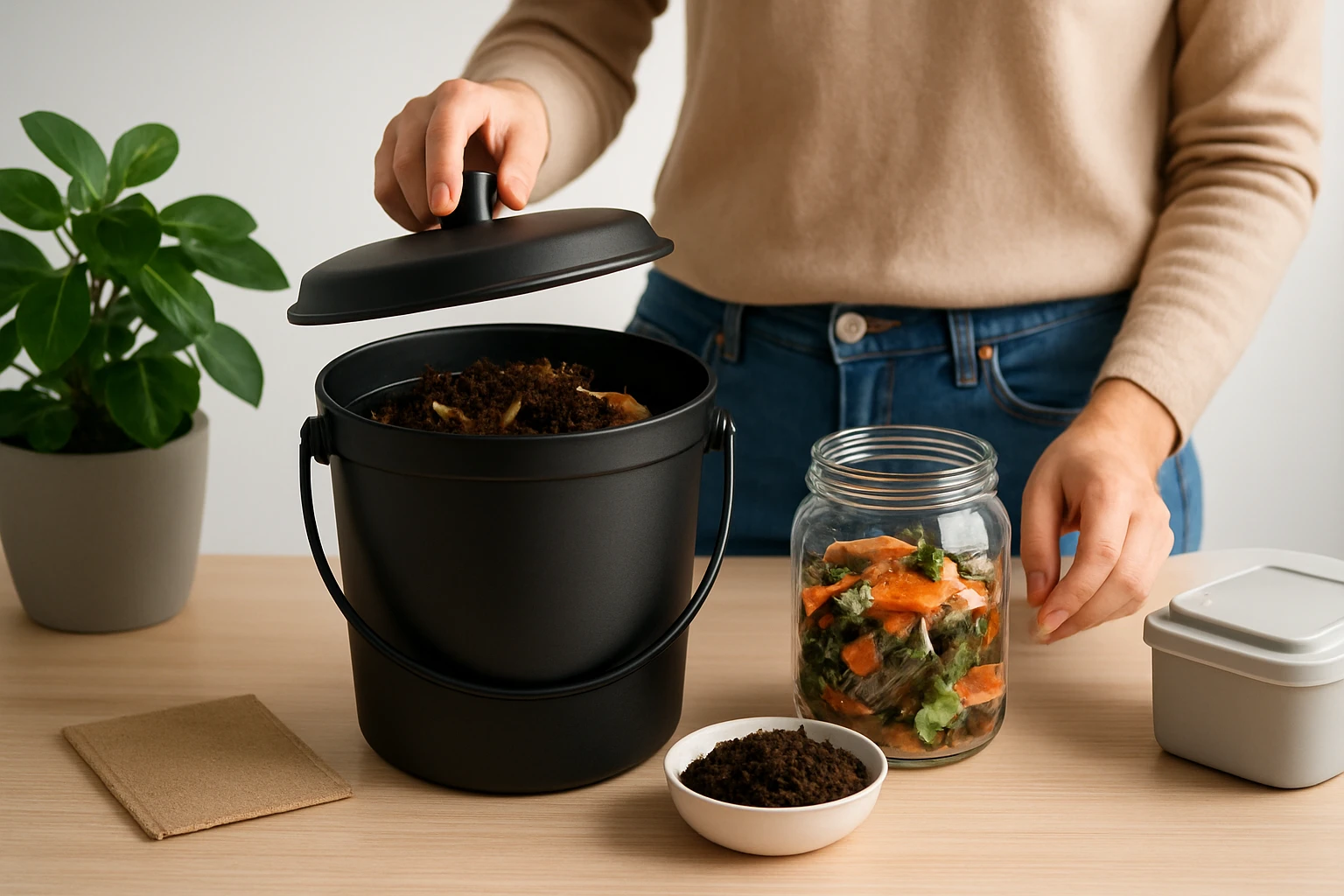 How to Compost in an Apartment Without Smell or Pests