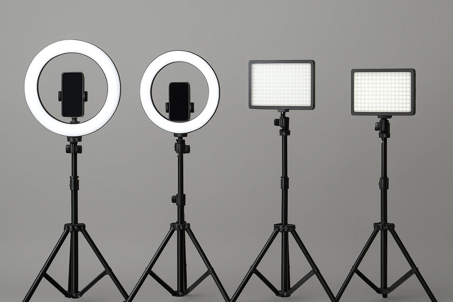 Comparison of Top Amazon Ring Lights and Vlogging Kits