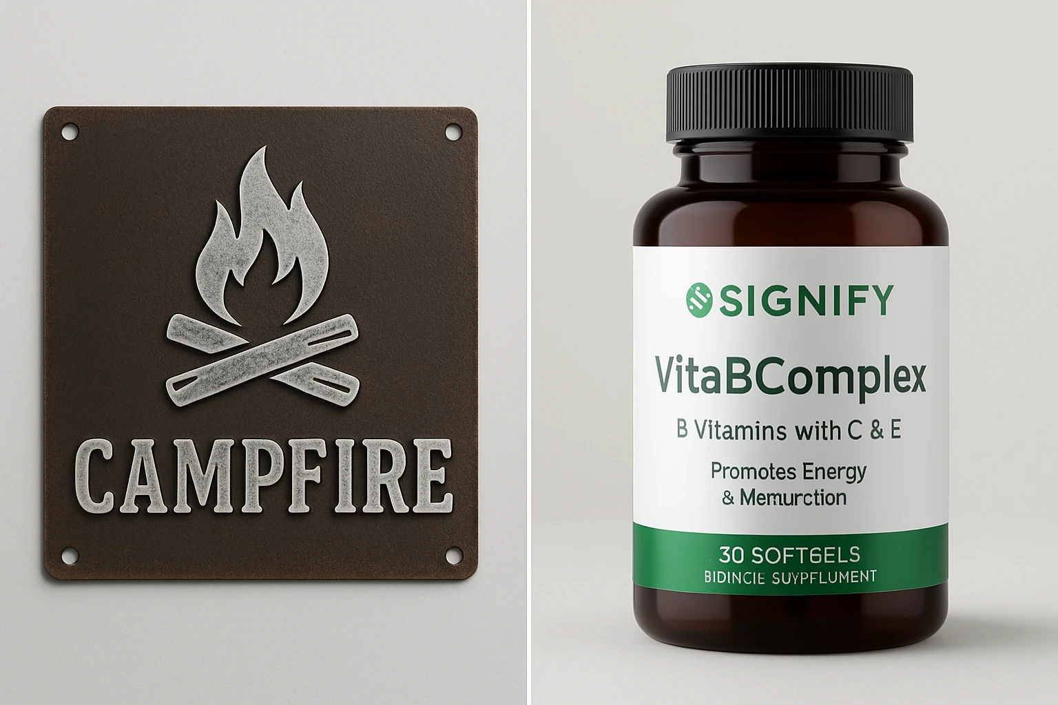 RealSteel Campfire Sign vs Signify VitaBComplex: Detailed Comparison