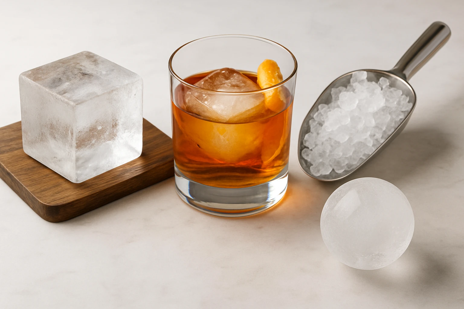 How to Choose the Best Ice Size for an Old Fashioned