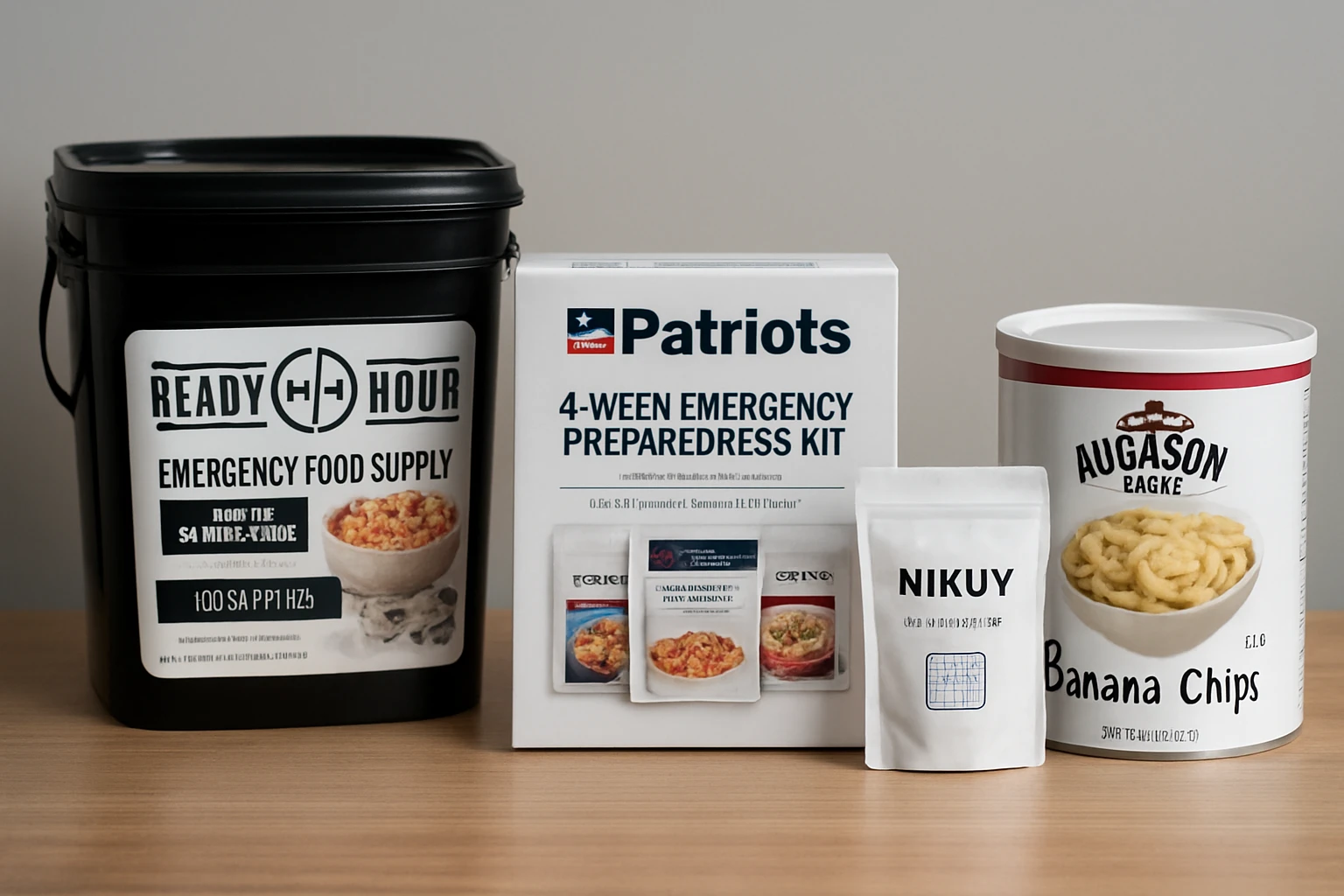 Ready Hour vs 4Patriots vs NIKUY vs Augason: Emergency Food & Storage Showdown