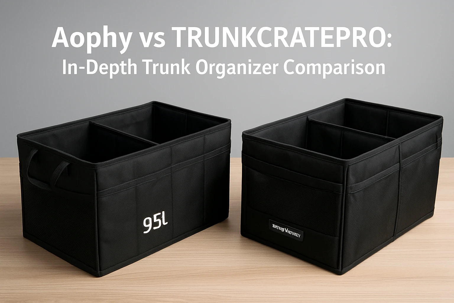 Aophy vs TRUNKCRATEPRO: In‑Depth Trunk Organizer Comparison