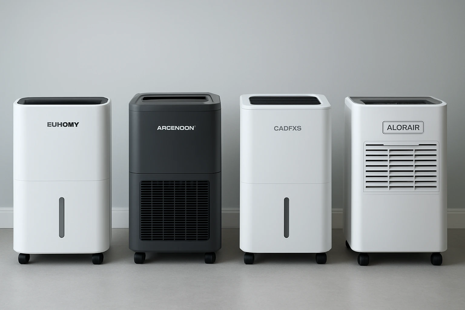 EUHOMY vs ARGENDON vs CADPXS vs ALORAIR: Best Commercial Dehumidifiers Compared