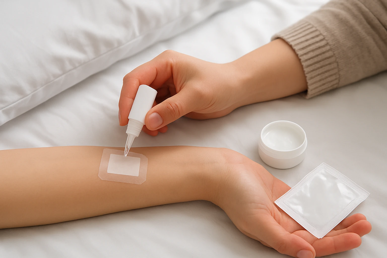 How to Patch-Test Bedding Materials for Eczema