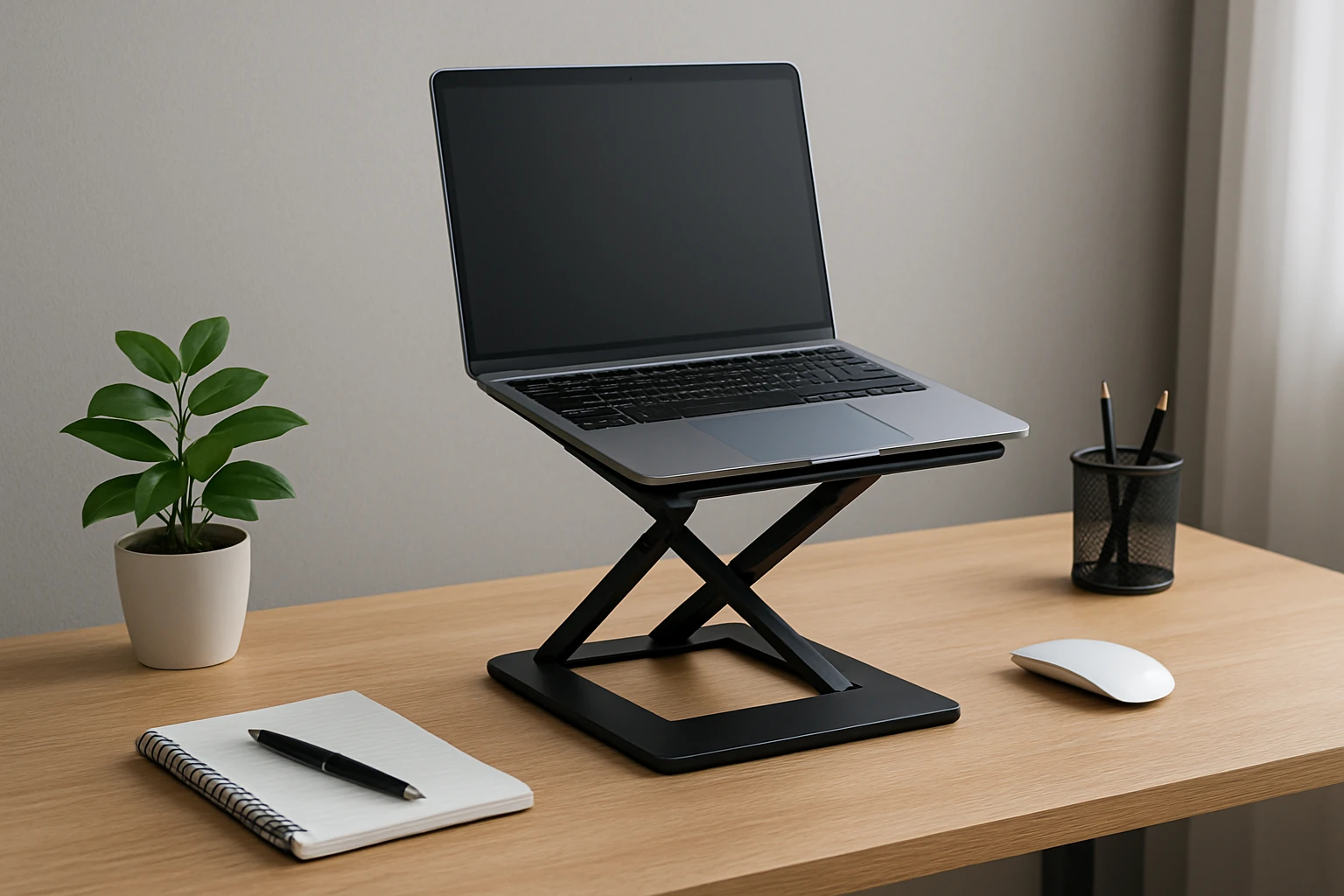 Ultimate Guide to Height-Adjustable Laptop Risers for Small Desks