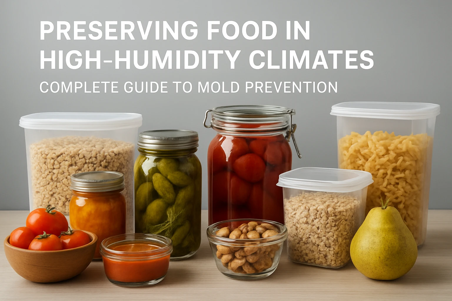 Preserving Food in High‑Humidity Climates: Complete Guide to Mold Prevention