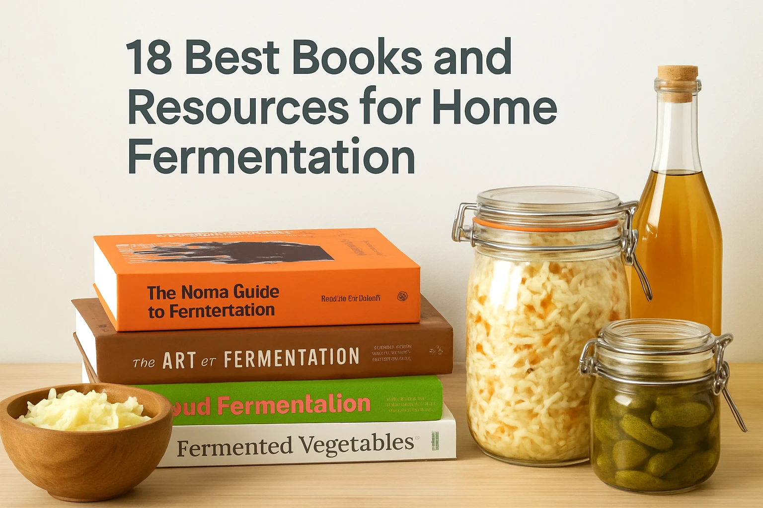 18 Best Books and Resources for Home Fermentation