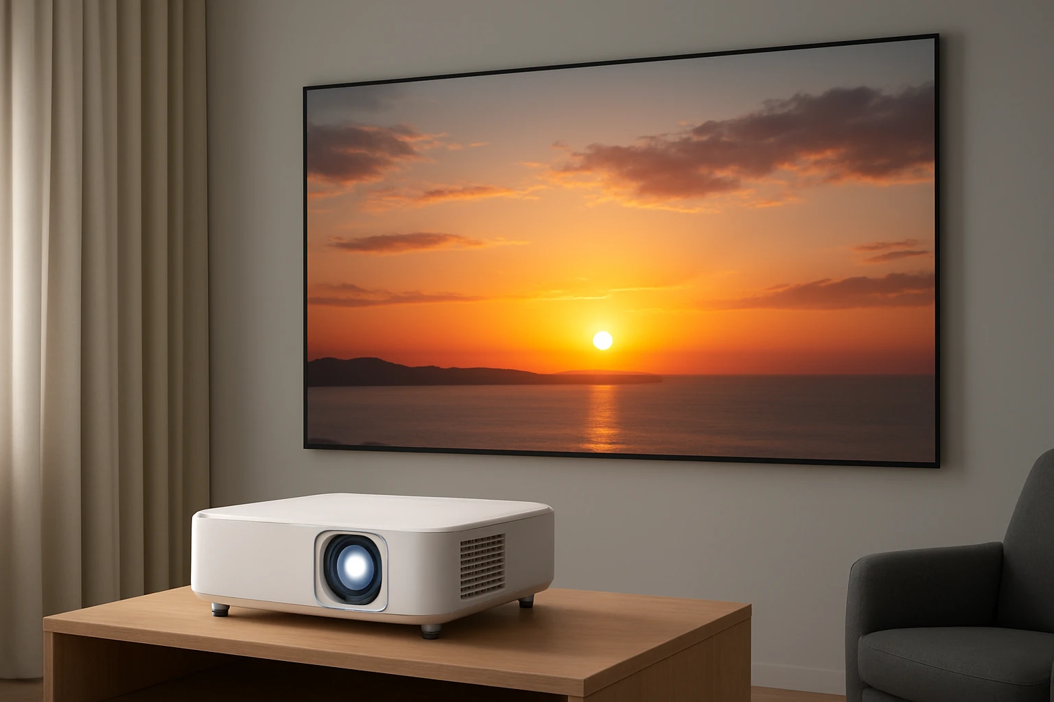 How to Optimize Projector Picture Settings for Dusk
