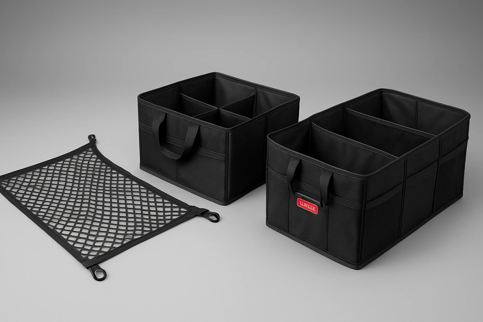 SSNNUU Cargo Net, Rubbermaid & DRIVE Organizer: Comparison