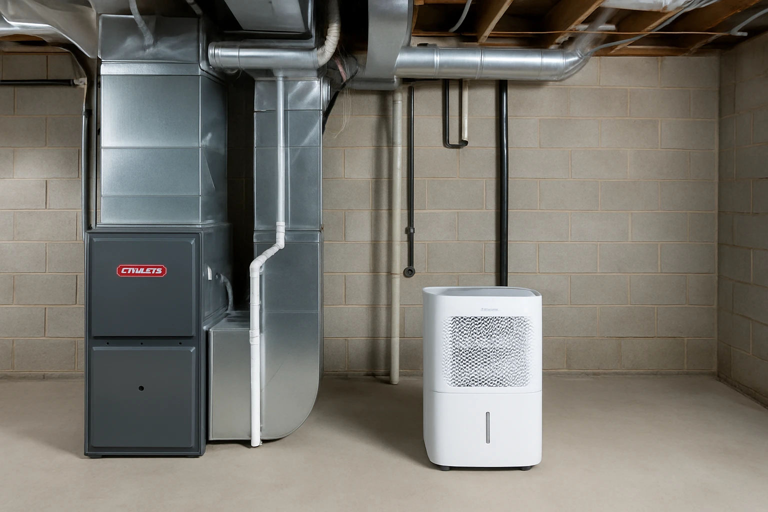 How HVAC Airflow Affects Basement Humidity: Complete Guide