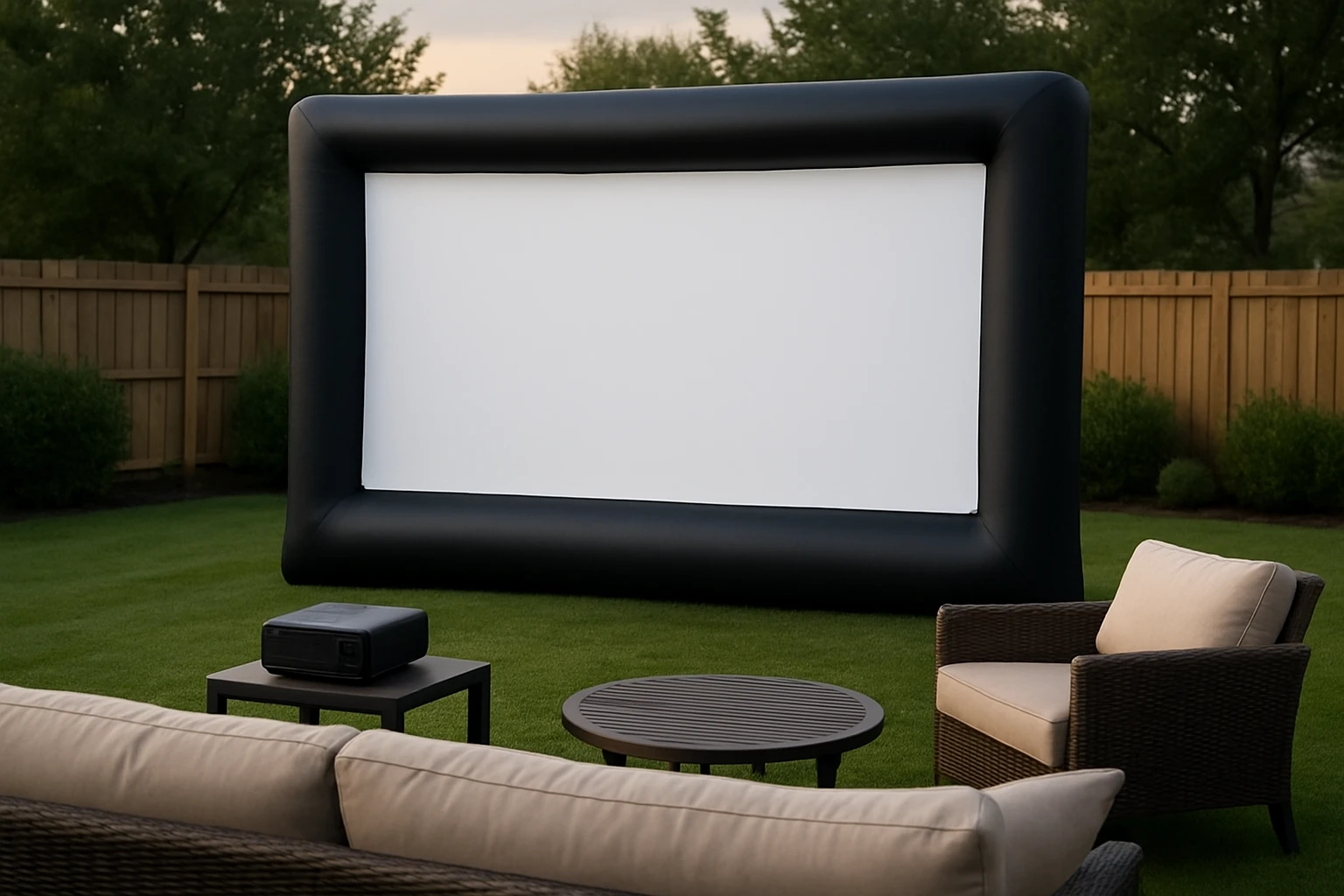 Inflatable Projector Screen Review: Top Picks for Backyard Movie Nights