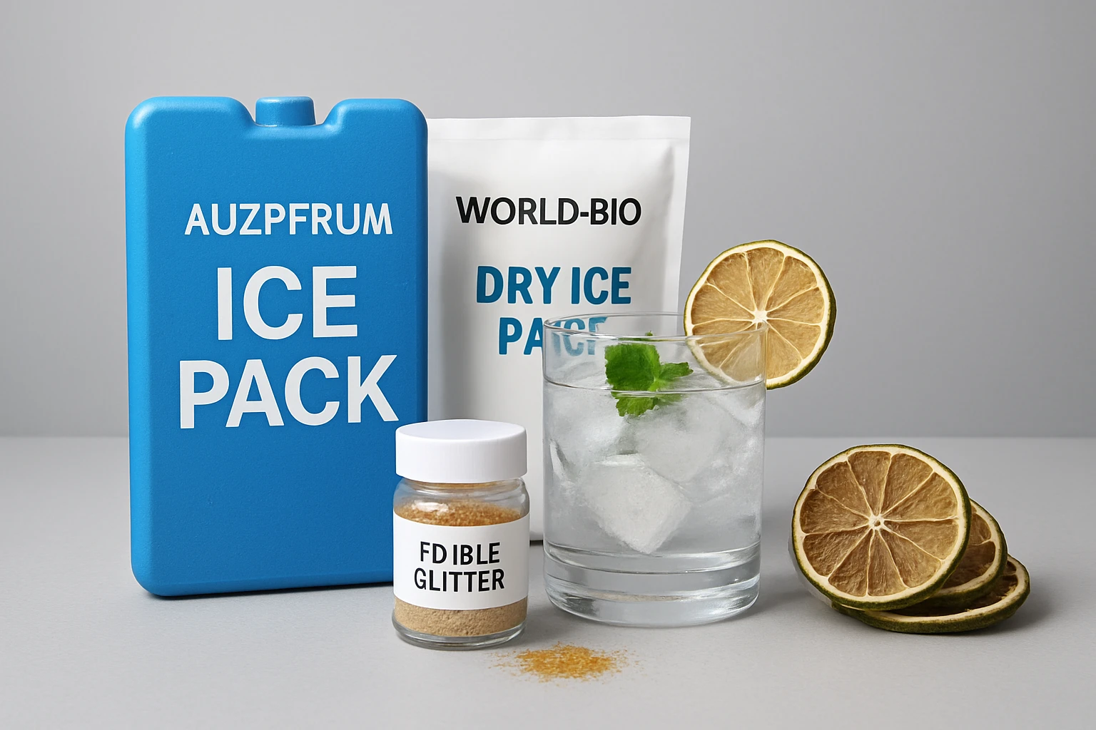 Comparing Top Reusable Ice Packs, Edible Glitter, and Dried Lime Slices on Amazon