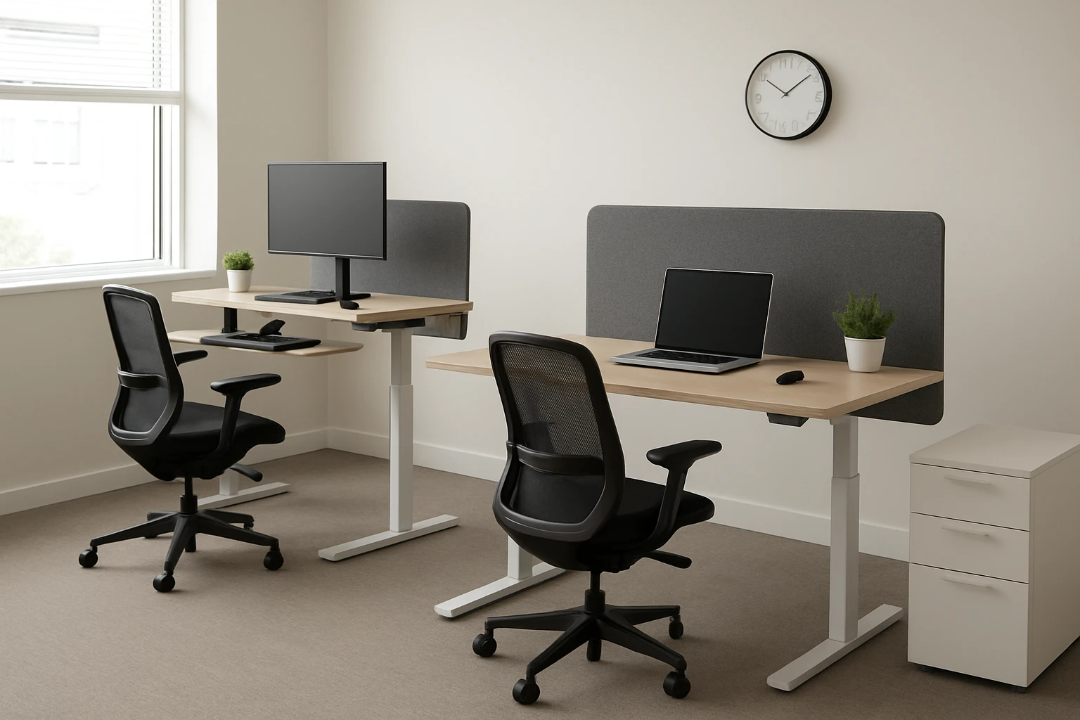 How to Set Up Hot‑Desking Standing Desks in a Small Office