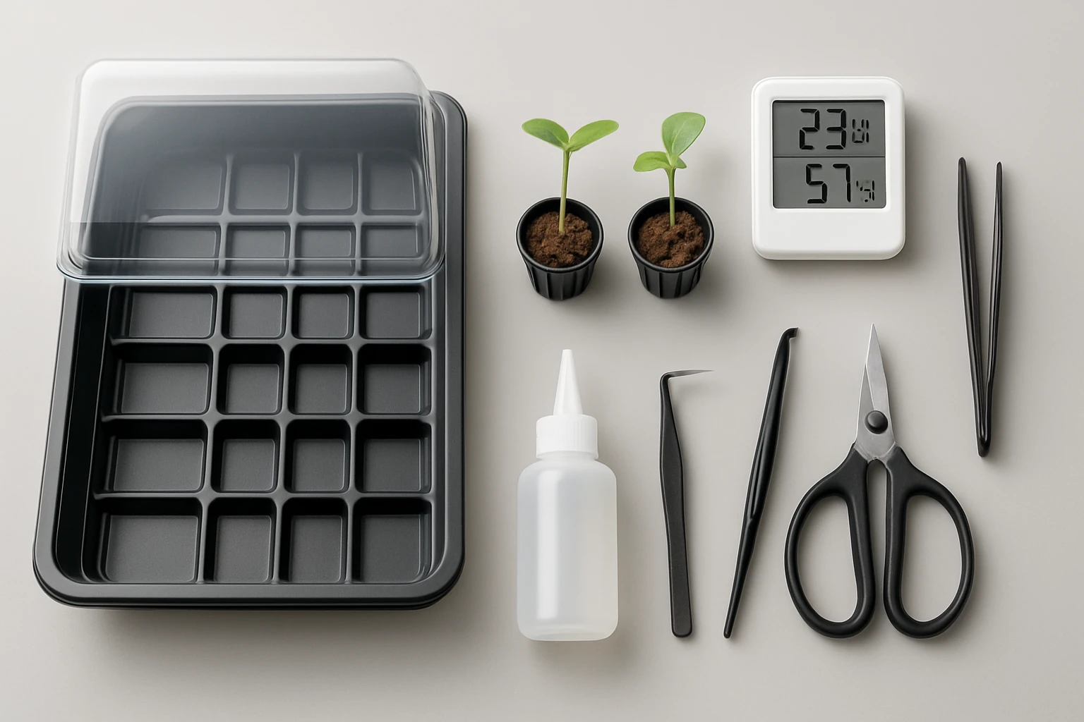 12 Essential Propagation Tools for Hydroponic Seedlings